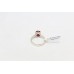 Women's Ring 925 Sterling Silver Natural red ruby gem stone A 230